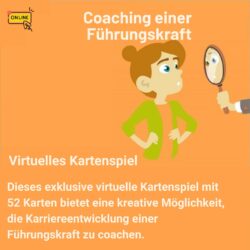 52 virtuelle Karten zum Erreichen strategischer Ziele auf spielerische Art. Dieses Kartenspiel ist sowohl im Einzel-Coaching als auch im Gruppen-Coaching verwendbar.