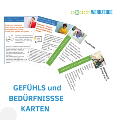 Gefühls und Bedürfniskarten. CoachWerkZeuge