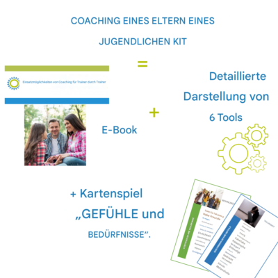 Coaching eines Elternteils eines Teenager. Coach Werkzeuge